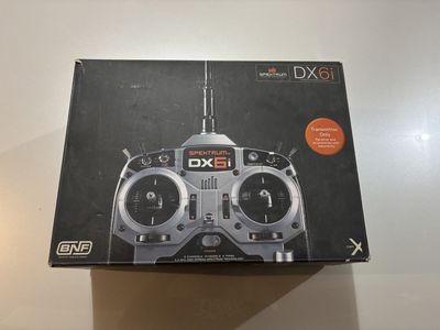 Spektrum DX6i 6-Channel DSMX DSM Spread Spectrum Radio Transmitter Only in Box