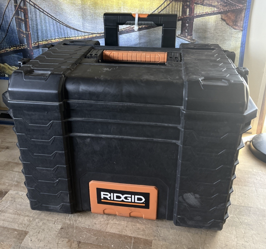RIDGID 2.0 Pro Gear System 22 In Modular Tool Box Storage And Organizer Lockable