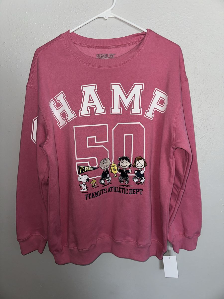 Pink Peanut Sweatshirt