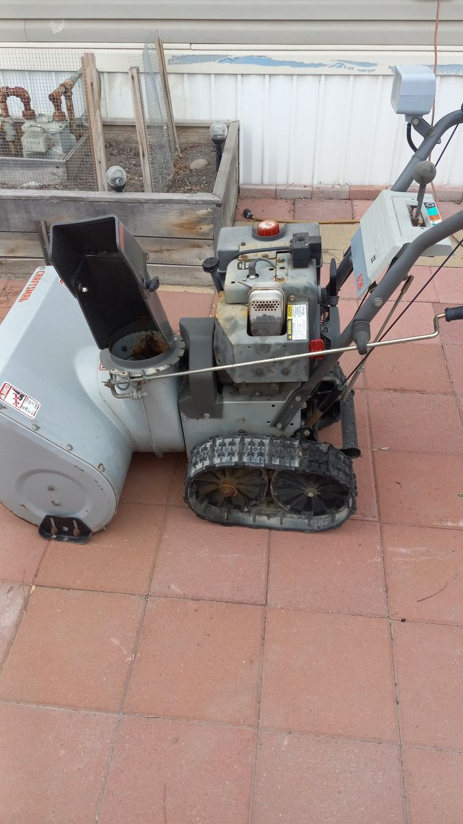 Snowblower craftsman 2