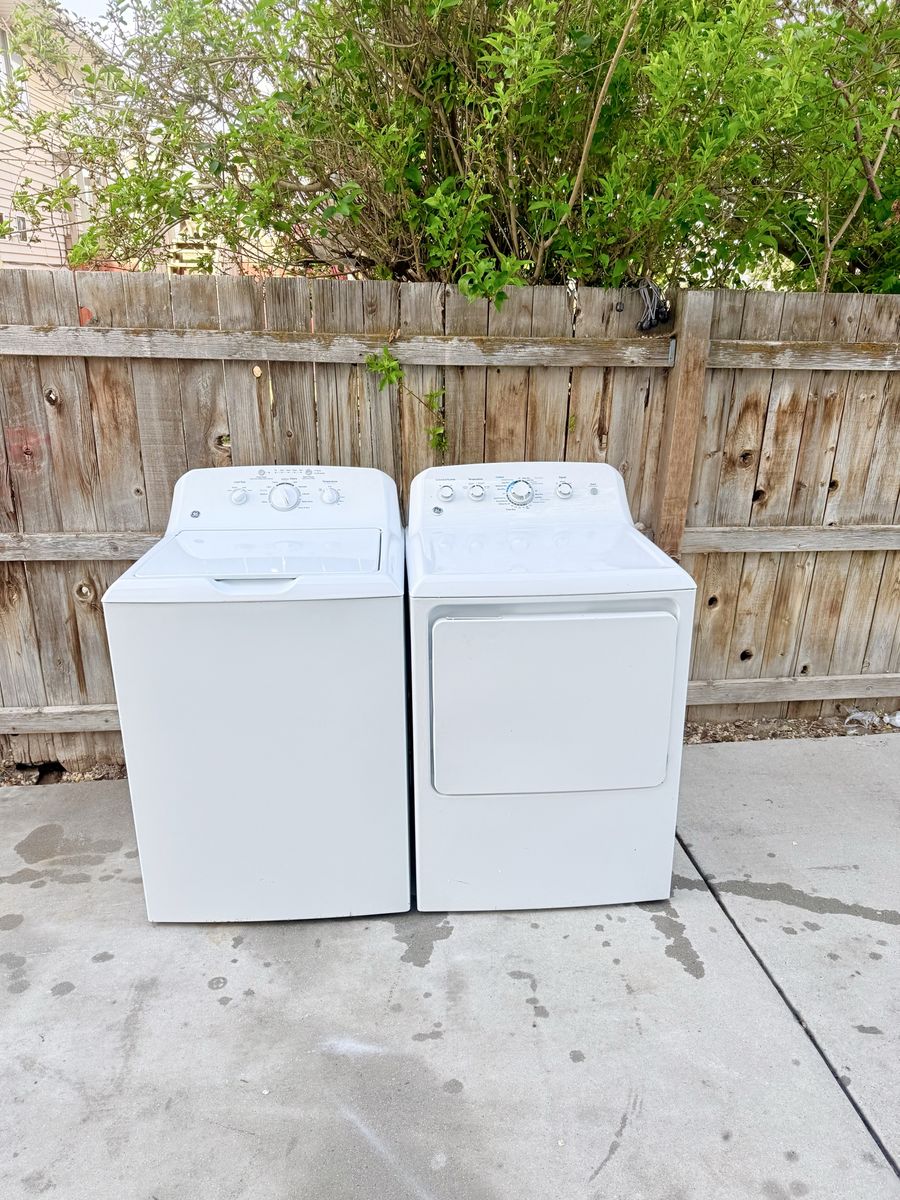 Ge washer and electric dryer set