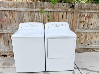 Ge washer and electric dryer set