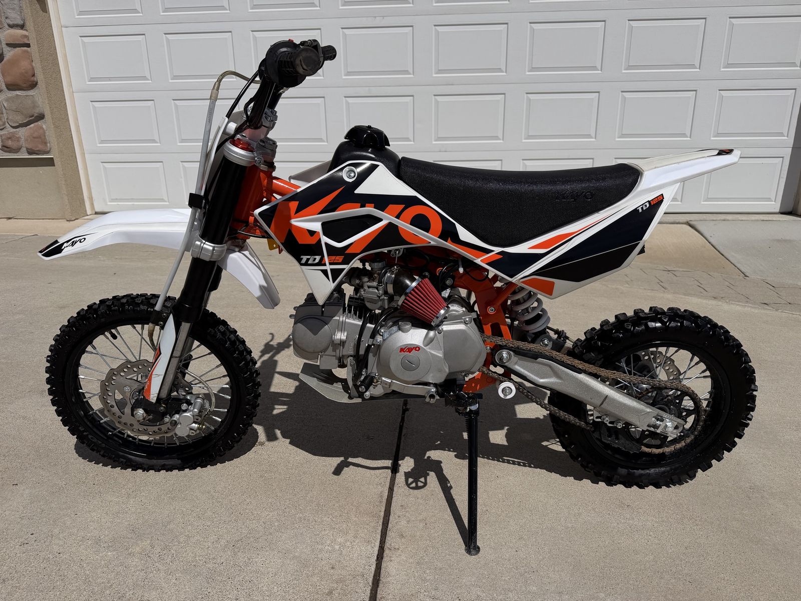 2022 Kayo TD125 – Like New – Under 50 Hours