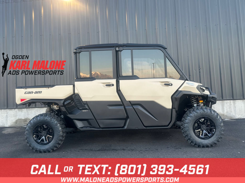 2026 Can-Am® Defender MAX Limited HD11 Desert Tan & Carbon Black