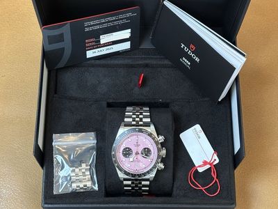 Tudor Black Bay Chrono “Flamingo” Pink Ref - 79360N