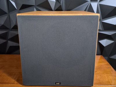 Vintage NHT SW2 Passive Subwoofer Piano natural wood Home theater Speaker. Excellent Conditions!