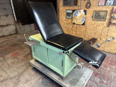Vintage 1970s Tattoo Medical table