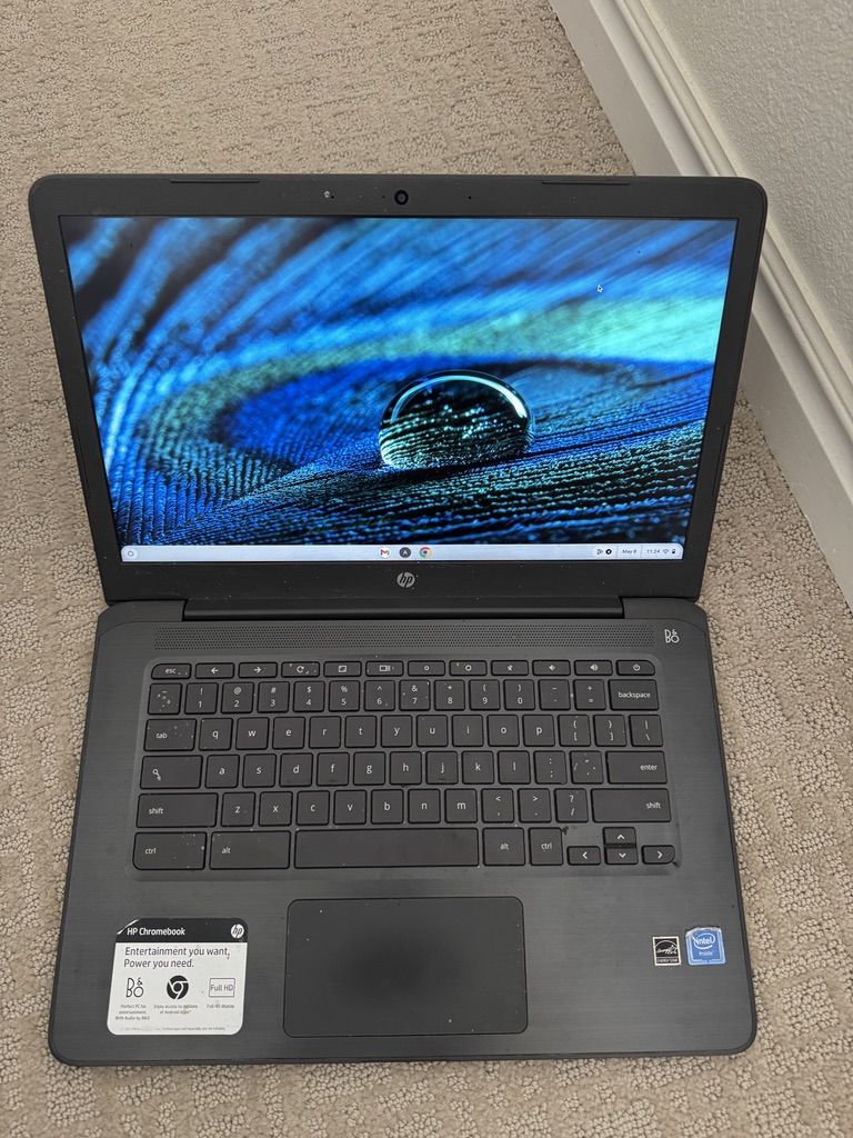 HP Chromebook 14 inch display