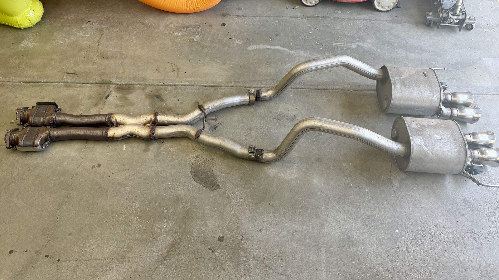 2014-2019 Corvette NPP exhaust with mid pipe