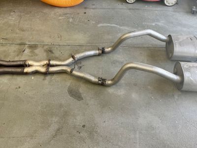 2014-2019 Corvette NPP exhaust with mid pipe