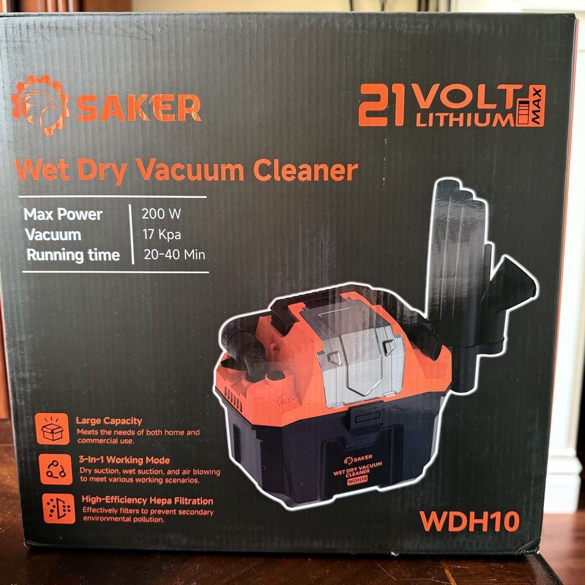 Cordless Wet and Dry Shop Vacuum- NEW in box