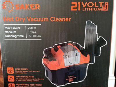 Cordless Wet and Dry Shop Vacuum- NEW in box