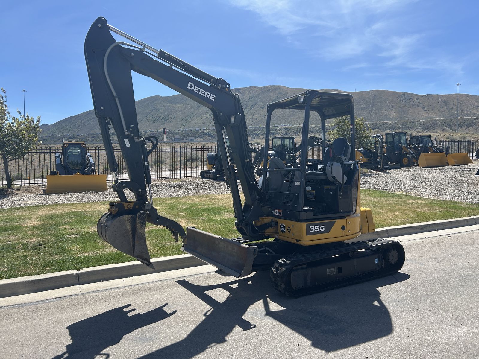 Used 2023 JOHN DEERE 35G COMPACT EXCAVATOR