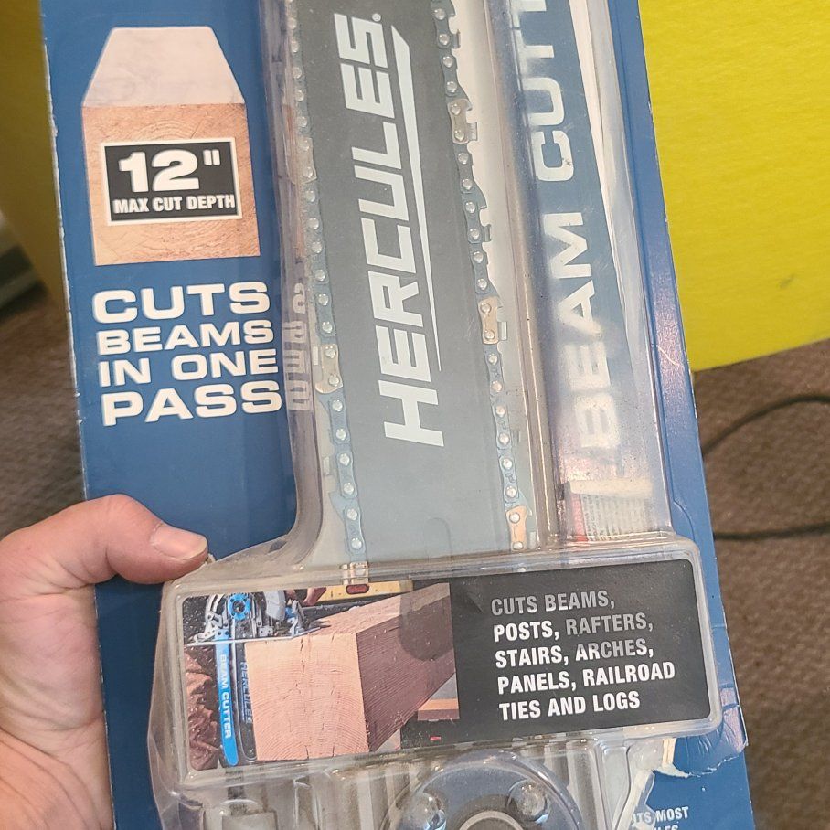 Beam saw attachment