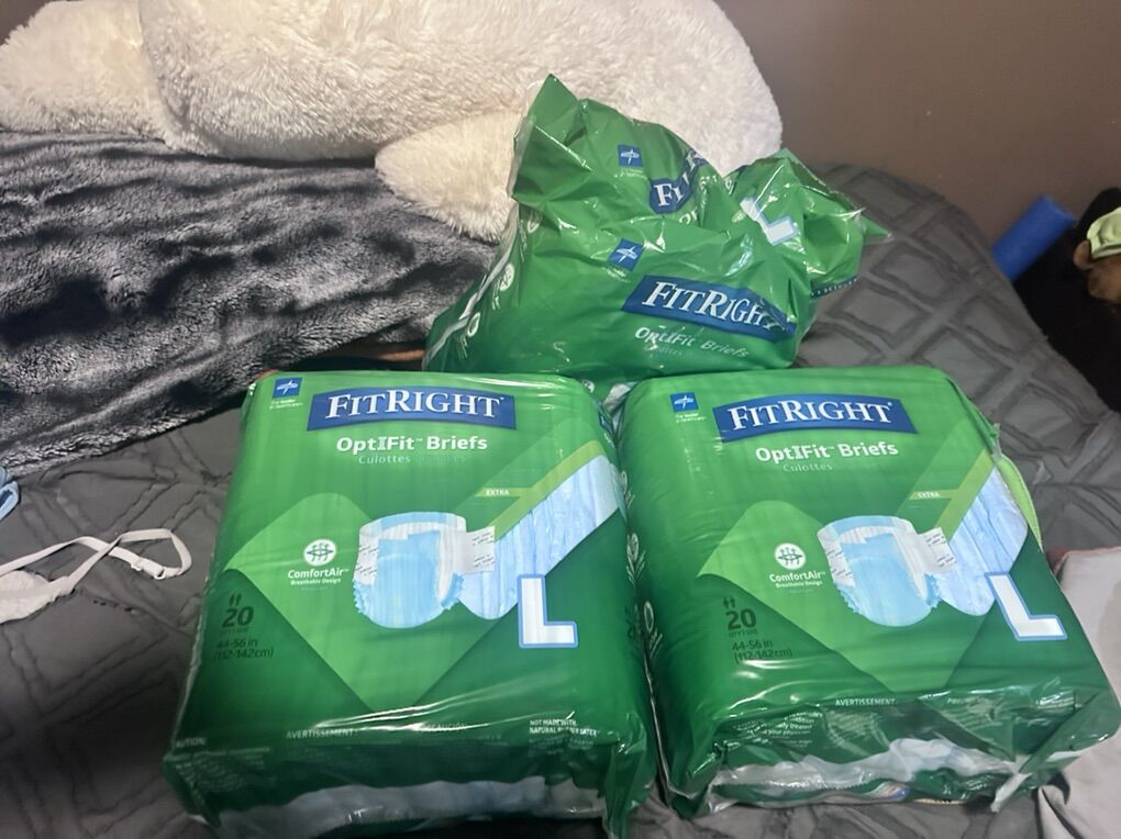 Adult Diapers Fitright Size Large