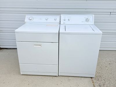 Washer And Electric Dryer