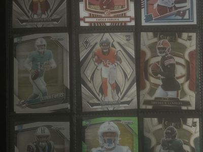 Assorted Football Trading Card Collection - Panini Prizm & Select Rookies