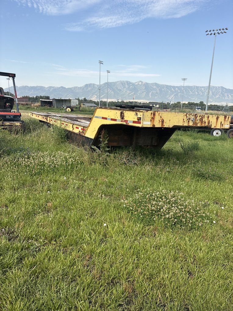 Twamco Tilt Deck Equipment Trailer