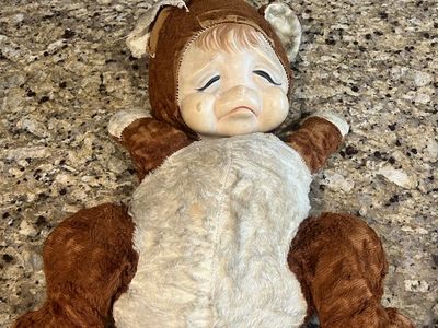Vintage Rushton Rubber Face Bear