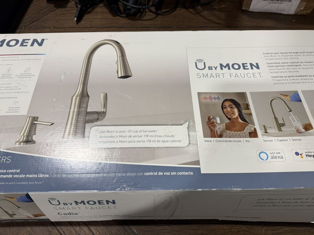 Moen Smart Kitchen Faucet Cadia