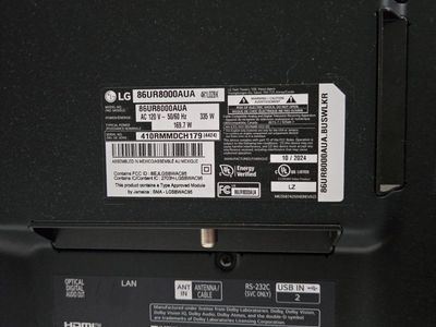 LG86UR8000AUA 4K1L02BK
