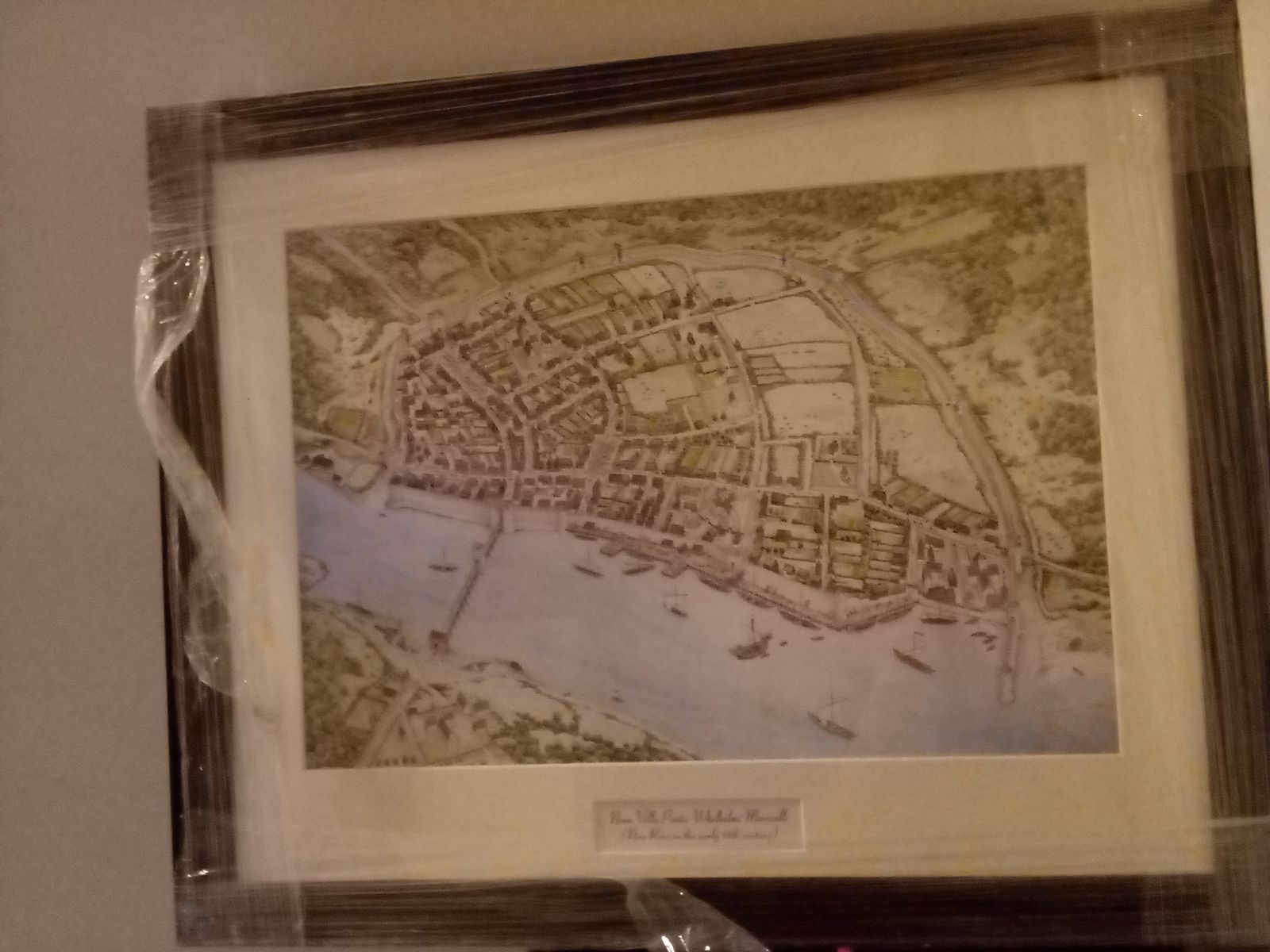 Ireland 14th century New Ross framed