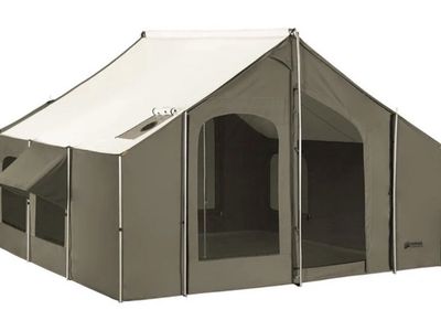 Kodiak canvas 12x12 stove lodge cabin tent like new