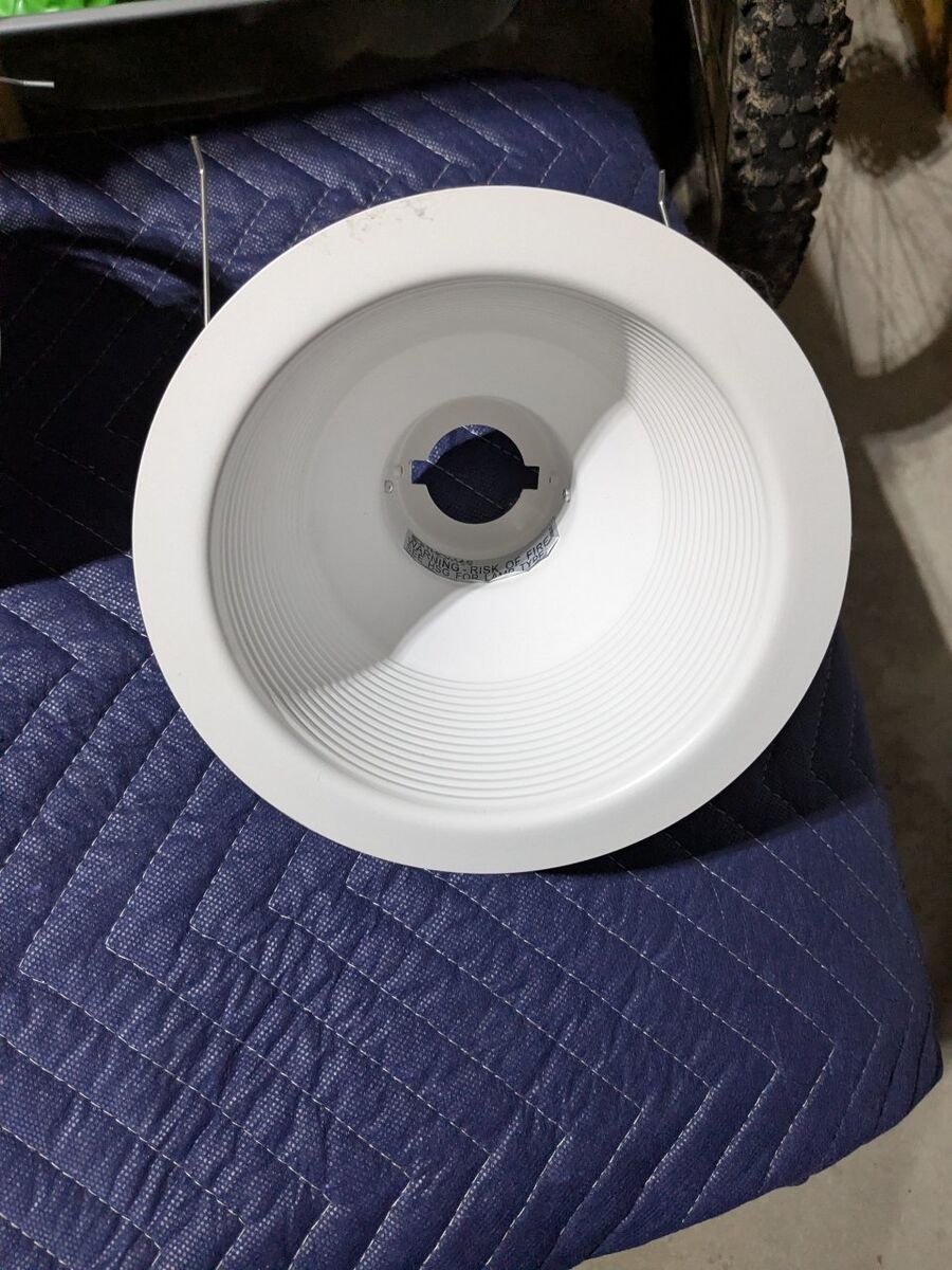 6 inch recessed light fully enclosed baffle trim