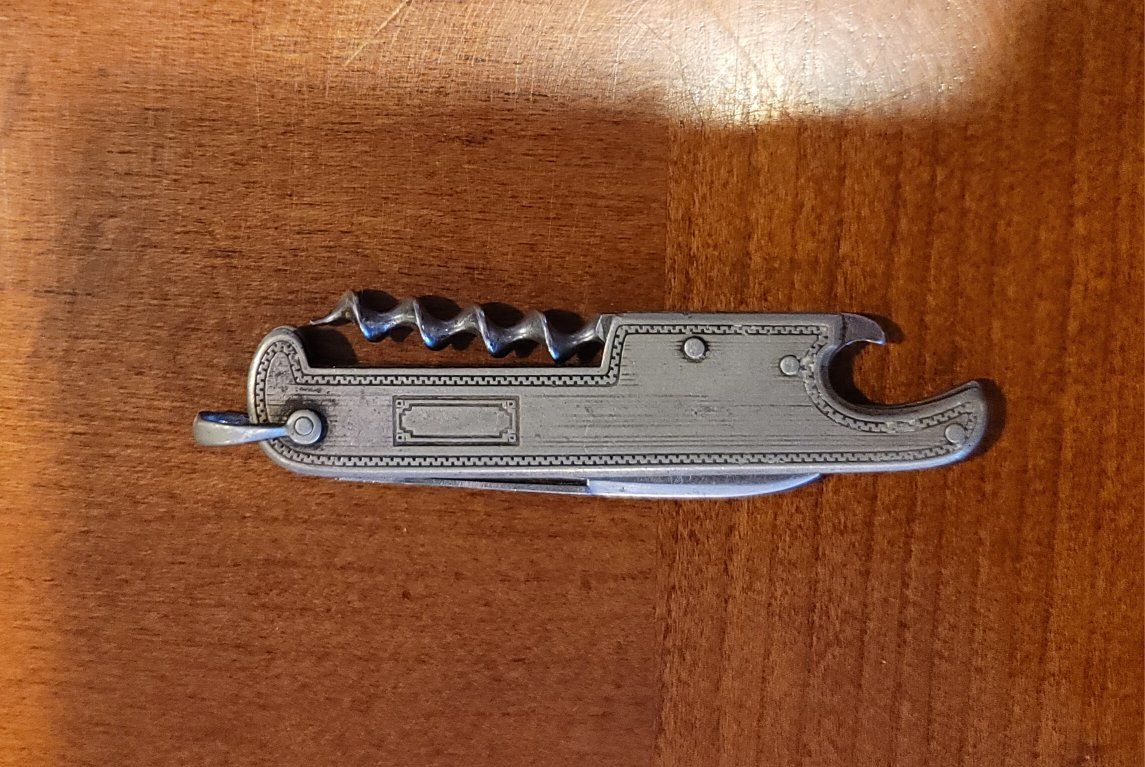 Vintage LF&C USA Pocket Multi-Tool with Blade, Corkscrew and Bottle Opener