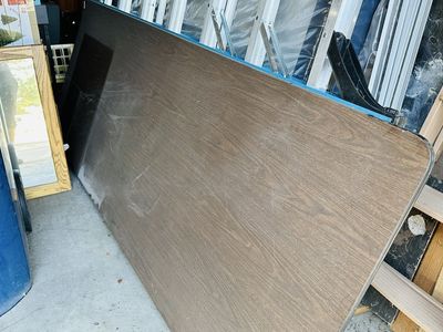 3 Folding Tables with Metal Legs