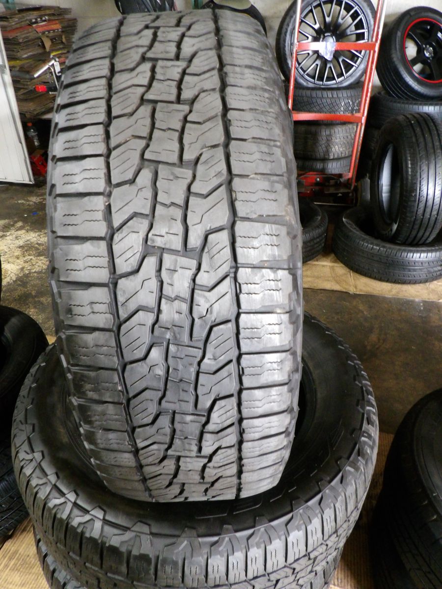 255/60R19 FALKEN WILDPEAK A/T PAIR OF TWO USED TIRES
