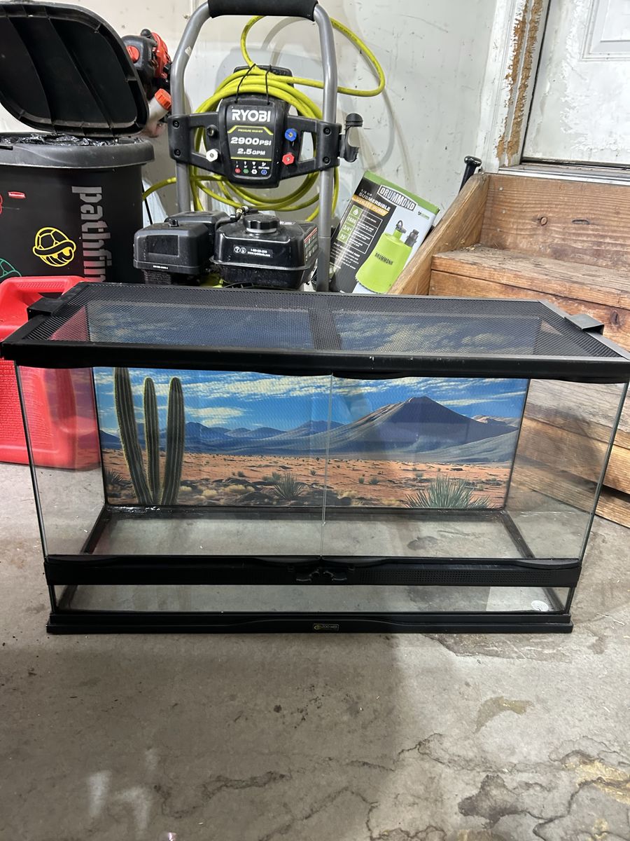 Zoomed terrarium