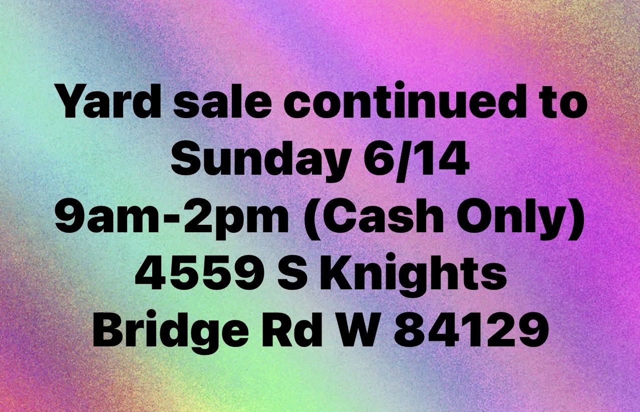 Yard Sale