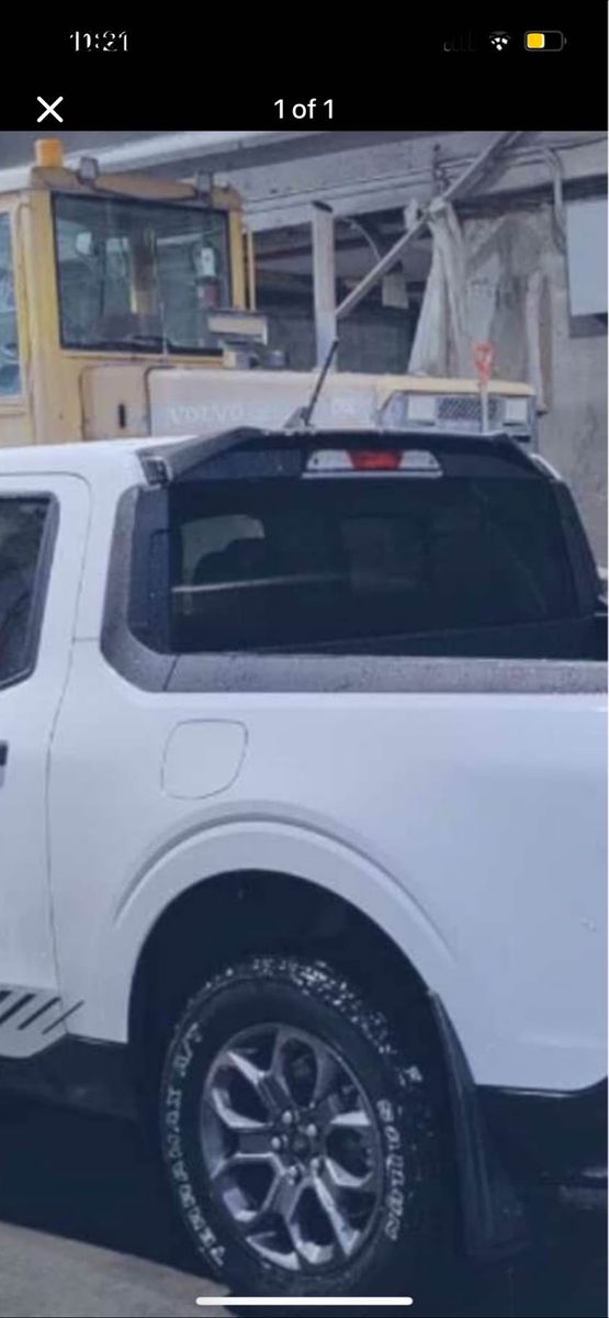 Maverick roof spoiler