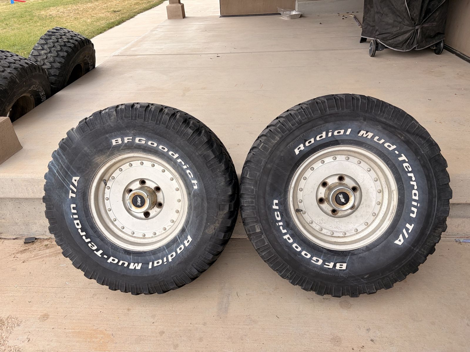 15” 6x5.5 wheels and tires