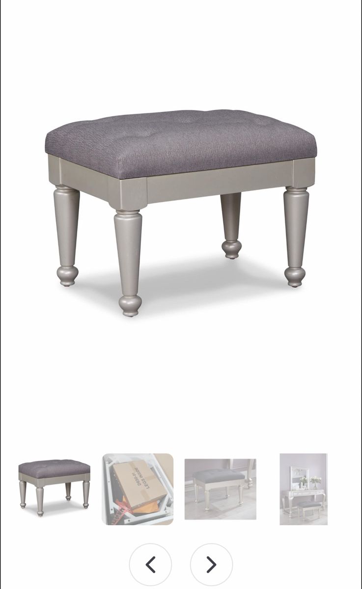 Signature by Ashley Coralayne vanity stool