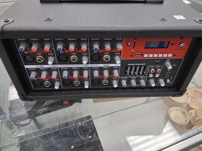 Exoton S-1202 Powered Mixer PA New