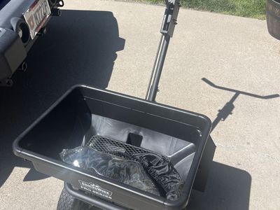Groundwork Pro Series Broadcast Spreader - Walk-Behind Push Spreader