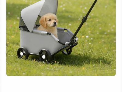 Luxury pet stroller