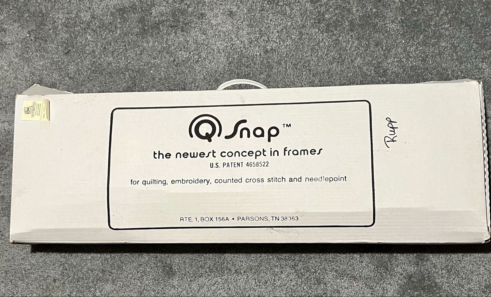 Q-Snap Frame for Quilting, Embroidery, and Needlepoint