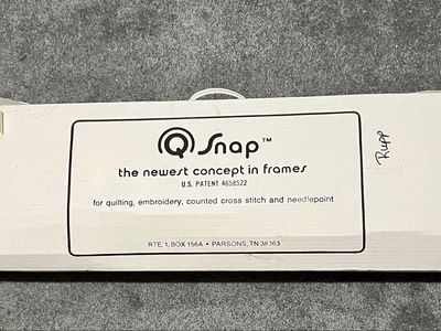 Q-Snap Frame for Quilting, Embroidery, and Needlepoint