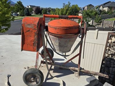od metal concrete mixer