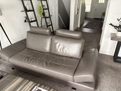 Contemporary Leather Sofa