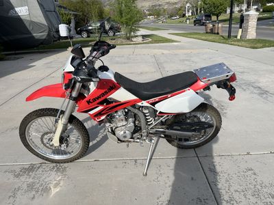 Kawasaki on/off road KlX 250 with 351 engine kit.
