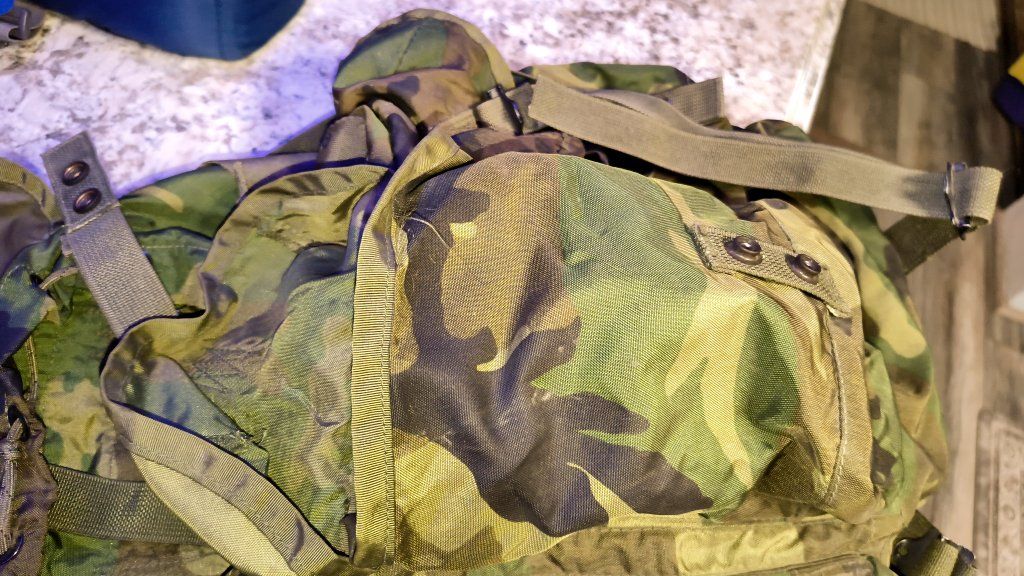 Military Style Camo Backpack