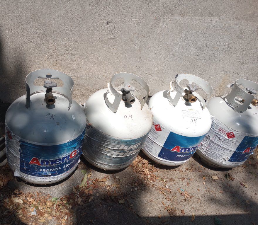 Propane tanks