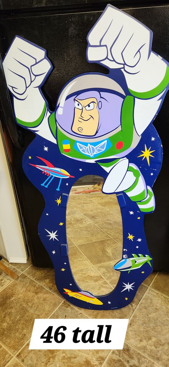 Vintage Toy story Buzz Lightyear hanging mirror