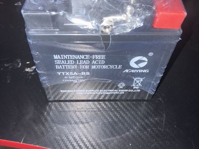 Unbranded 12V Sealed Lead-Acid Battery for dirt bikes