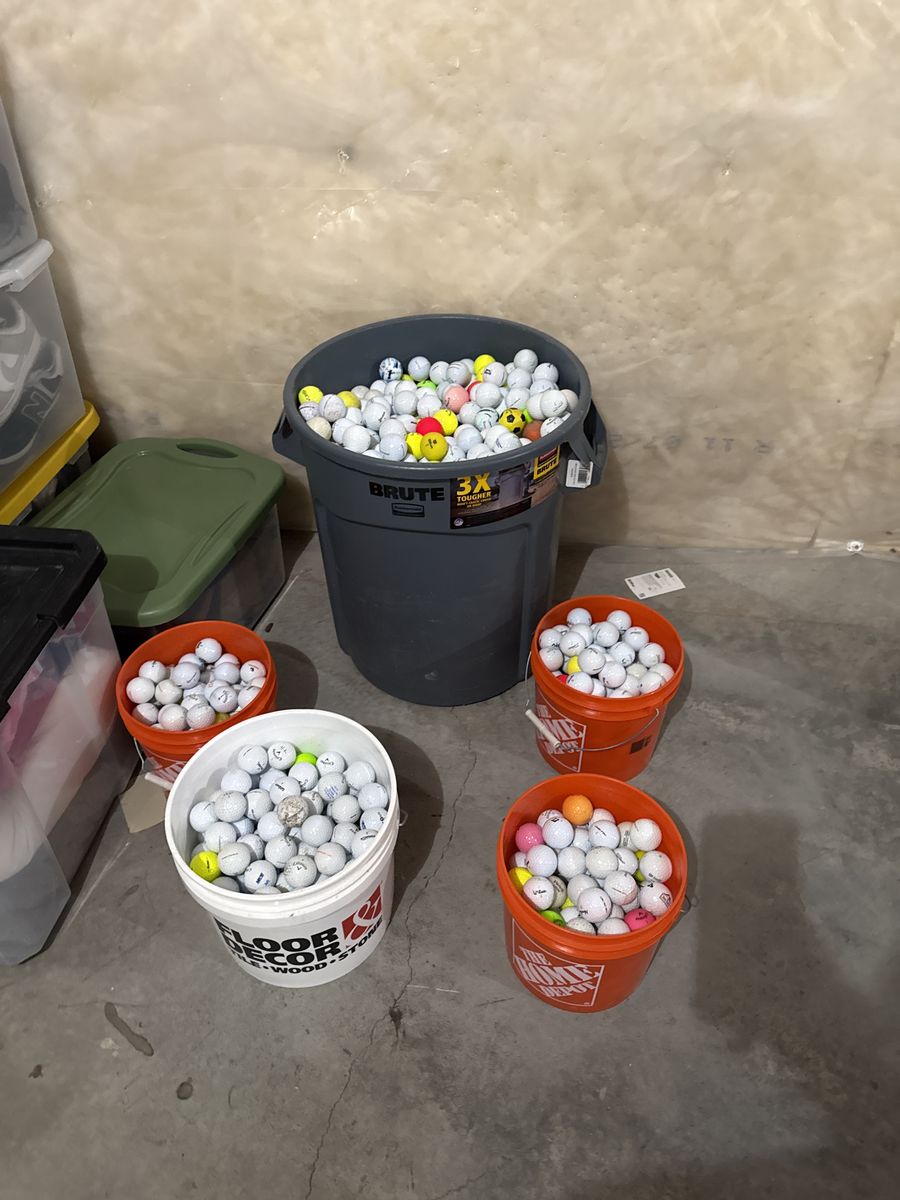 Used golf balls