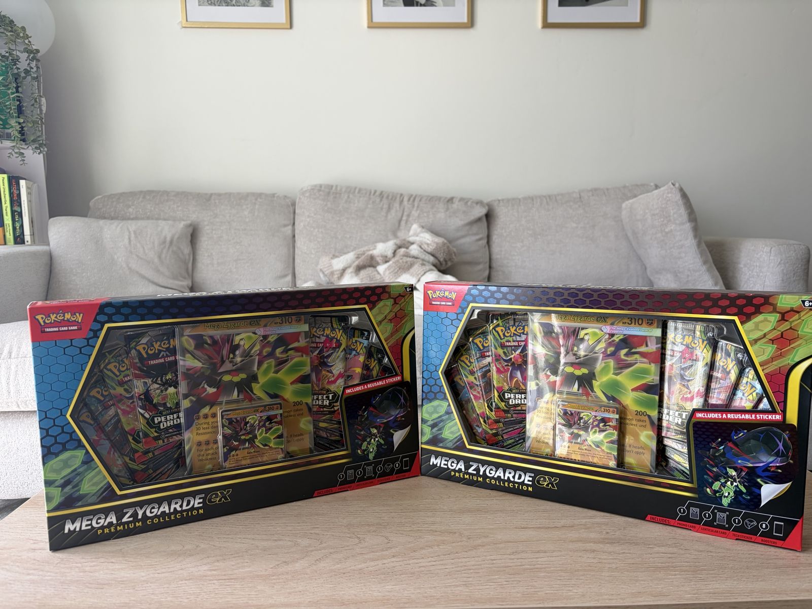 Mega Zygarde Ex Premium Collection pokemon TCG